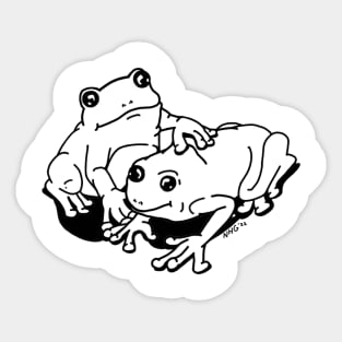 There For Ya Frog Sticker